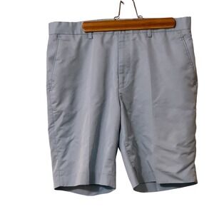 Louis Raphael Golf Mens Light Blue Chino Casual Preppy Tennis Prep Shorts 34